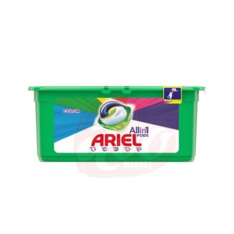 Detergent capsule Ariel 3in1 All in One PODS Color 39x29.9 ml