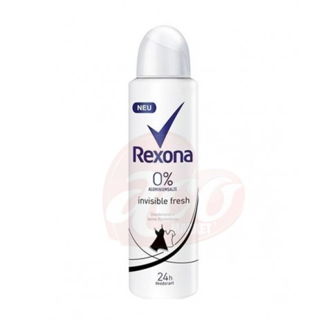 Deodorant antiperspirant 48h Rexona invisible fresh 150ml