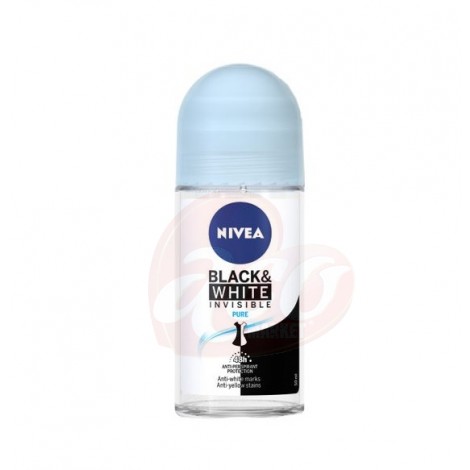 Deodorant antiperspirant roll-on Nivea Black & White Original 50ml