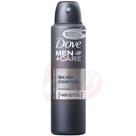 Deodorant spray Dove Men+Care Silver Control 250 ml