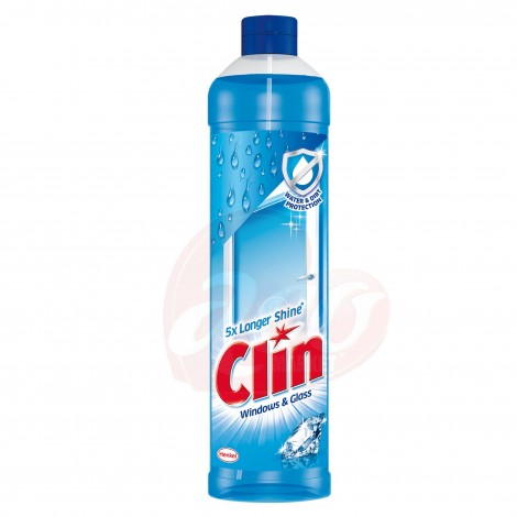 Detergent geamuri Clin Windows & Glass Blue rezerva 500 ml
