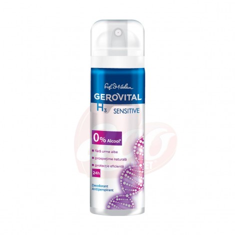 Deodorant antiperspirant spray Gerovital H3 Sensitive 150ml