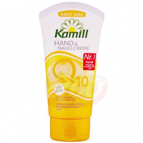 Crema pentru maini si unghii Kamill Vegan Anti Age Q10 Hand&Nail cream 75ml