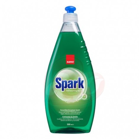 Detergent de vase Sano Spark Cucumber 0,500l 
