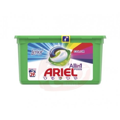 Detergent capsule Ariel 3in1 Pods Lenor Touch 39x29.9 ml