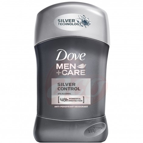  Deodorant antiperspirant stick Dove Men+Care Silver Control 40ml