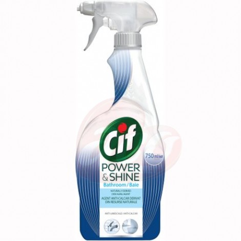 Spray anti-calcar pentru baie Cif 750 ml