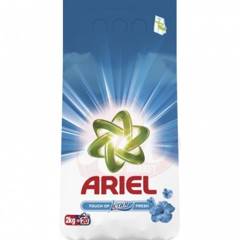 Detergent automat Ariel Lenor Fresh 2kg 