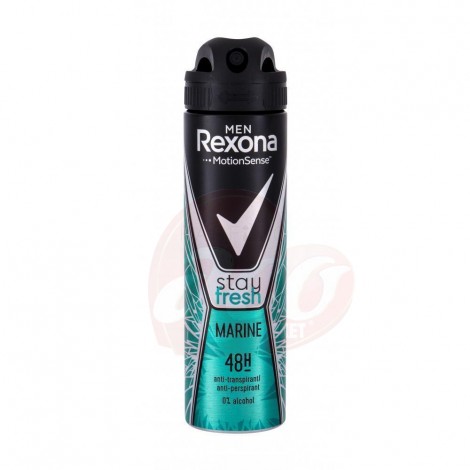 Deodorant antiperspirant spray pentru barbati Rexona Stay Fresh Marine 150ml