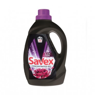Detergent lichid Savex 2 in 1 black 1.1l