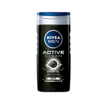 Gel dus Nivea Men Active Clean 250 ml