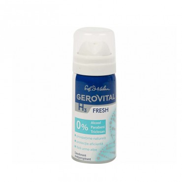 Deodorant antiperspirant Gerovital H3 Fresh 40 ml