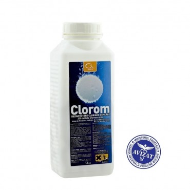 Dezinfectant efervescent Cloramina Clorom 200 tablete