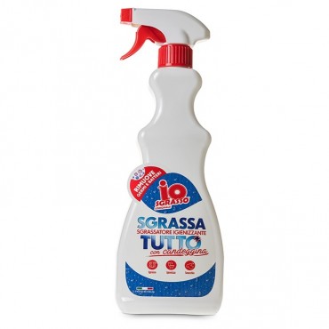 Detergent spray igienizant cu inalbitor IO Sgrasso 625ml