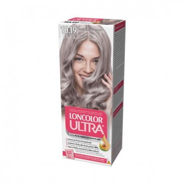 Vopsea de par Loncolor Ultra 10.19 blond argintiu intens