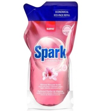 Detergent de vase rezerva Sano Spark Migdale 0,500l 