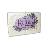 Sapun solid parfumat cu lavanda Rubis 4 x 125 gr.