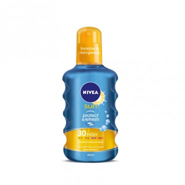 Spray protectie solara Nivea Sun Protect & Refresh SPF 30 200 ml