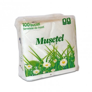 Servetele de masa Musetel 100/set 25 x 25cm 
