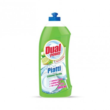 Detergent de vase Dual Power Lemone Verde 1l