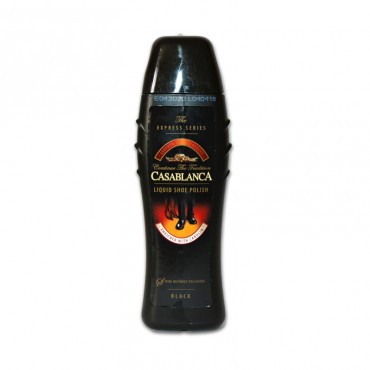 Crema lichida pentru pantofi neagra Casablanca 75 ml