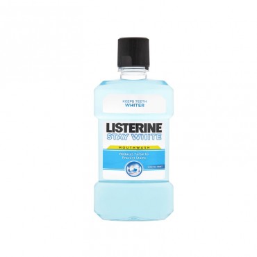 Apa de gura antibacteriana Listerine Stay White 250 ml