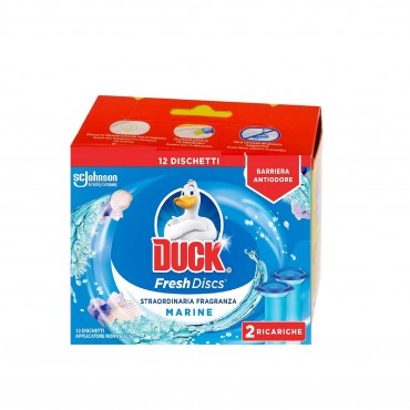 Odorizant wc Duck Fresh Discs Marin rezerva 2 x 36 ml 