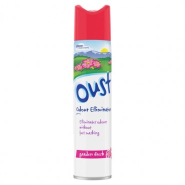 Spray odorizant Oust Odour Eliminator, Garden Fresh, 300ml