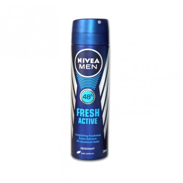 Deodorant antiperspirant spray pentru barbati Nivea Fresh Active 150ml