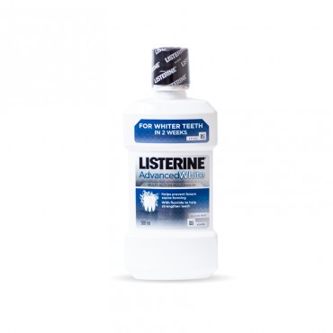 Apa de gura Listerine Advanced White 500 ml