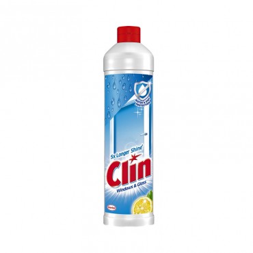 Detergent geamuri Clin Windows & Glass Lemon rezerva 500 ml