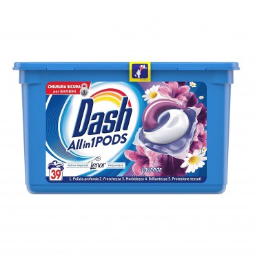 Detergent capsule Dash Lavanda 39x26,4gr