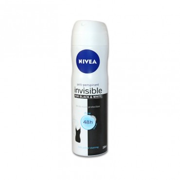 Deodorant antiperspirant spray Nivea Invisible Black & White Pure 150ml