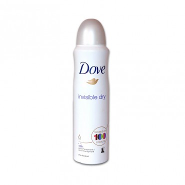 Deodorant antiperspirant spray Dove Invisible Dry 150ml