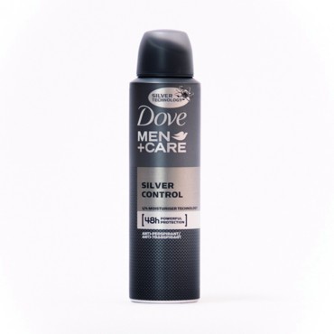 Deodorant antiperspirant spray Men Dove Silver Control 150 ml