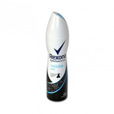 Deodorant antiperspirant spray Rexona Invisible Aqua 150ml