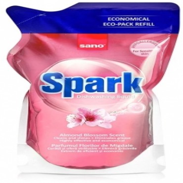 Detergent de vase rezerva Sano Spark Migdale 0,500l 