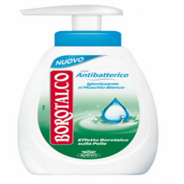 Sapun lichid antibacterian cu extraspumare, Borotalco 250 ml
