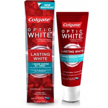 Pasta de dinti Colgate Optic White Lasting White Cool mint 75ml