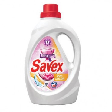 Detergent lichid Savex 2 in 1 Color  1.1l