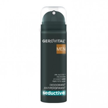 Deodorant antiperspirant spray Gerovital men Seductive 150ml