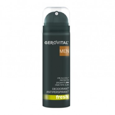Deodorant antiperspirant spray Gerovital men Fresh 150ml