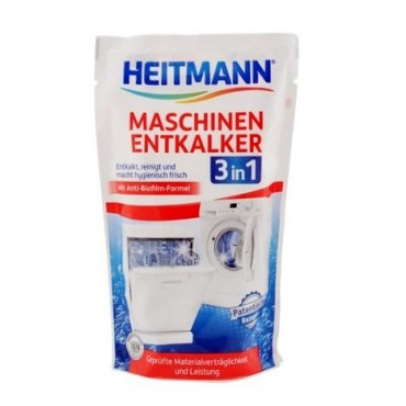 Decalcificator Universal 3in1 pentru masini de spalat vase si haine Heitmann 175g