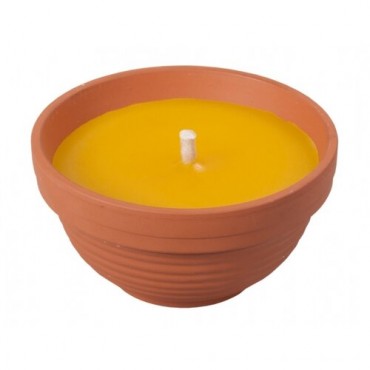 Lumanare citronella in ceramica