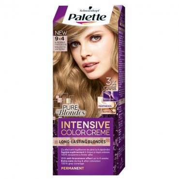 Vopsea pentru par Palette 9-4 Vanilla Extra Light Blonde Intensive Color Creme