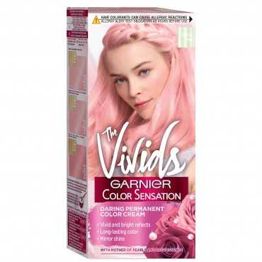 Vopsea de par Garnier Color Sensation The Vivids cu pigmenti intensi 10.22 Pastel Pink