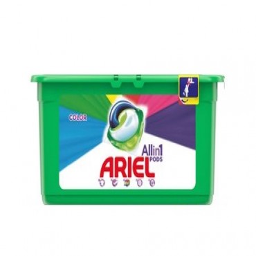 Detergent capsule Ariel 3in1 All in One PODS Color 39x29.9 ml