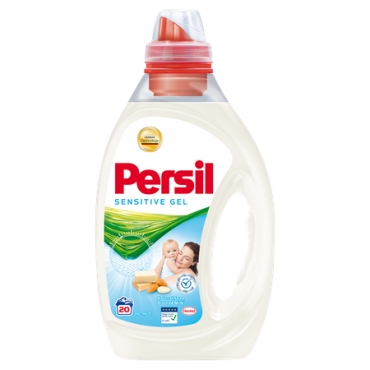 Detergent lichid Persil Sensitive Gel, 20 spalari, 1L