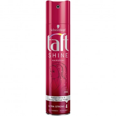 Lac fixativ Taft Shine Ultra Strong Nr 4 250 ml