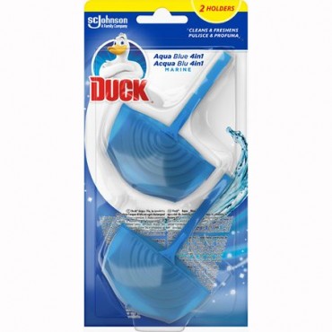 Odorizant wc Duck Aqua Blu aparat dublu 2 x 40 gr